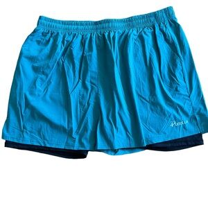 Pudolla Mens Shorts green & Black Running Workout
Lined Drawstring Active XXL‎